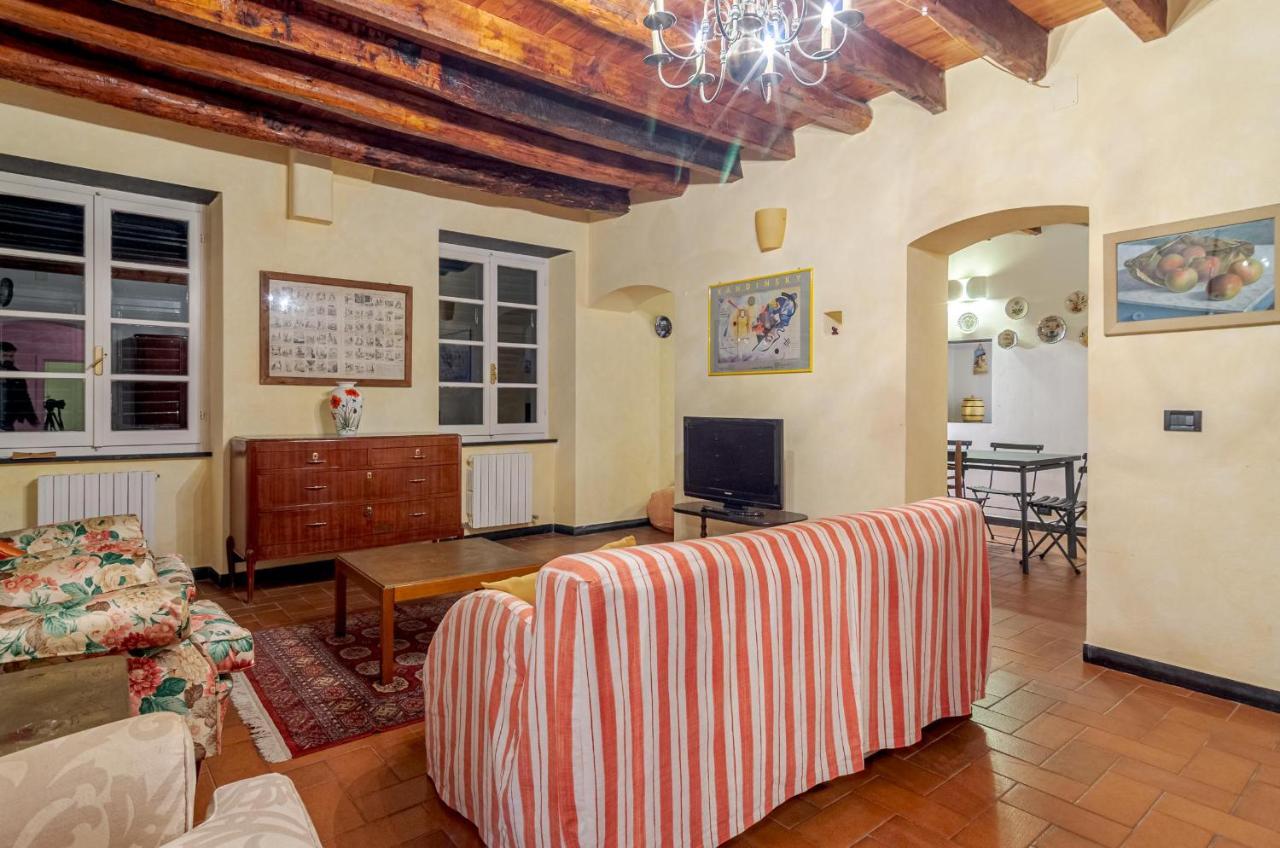 Recco Apartment With View And Pool Екстериор снимка
